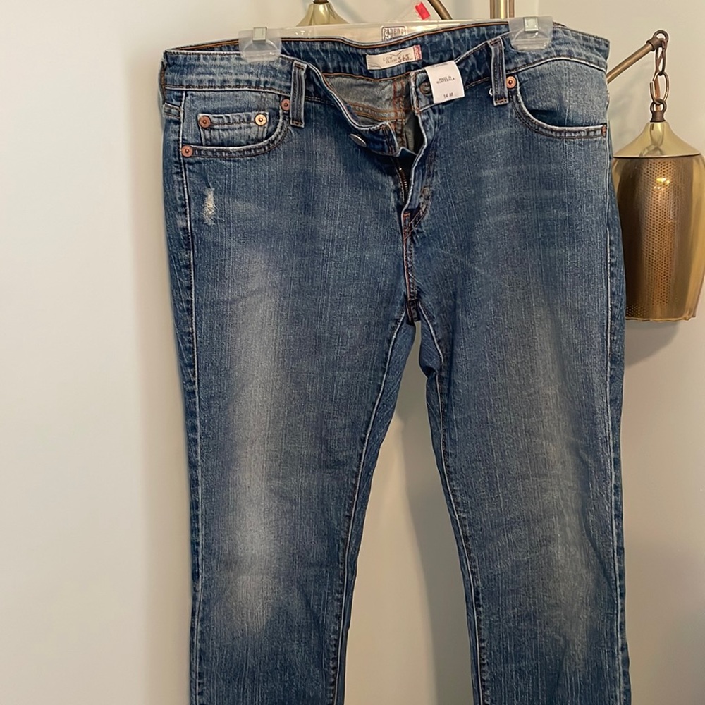 Levi’s 545 Low Rise Skinny Jean 14M